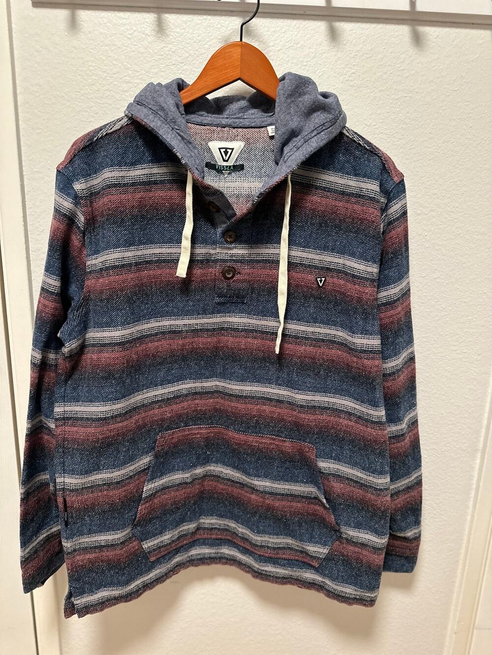 Vissla Descanso Hooded Sweatshirt, Size XL